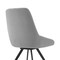 Armen Living Alison Swivel Gray Velvet and Metal Dining Room Chairs, PK2 LCAISIGR - alternate 2
